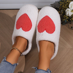 Heart Slippers - Big Love Cotton Warm Slippers