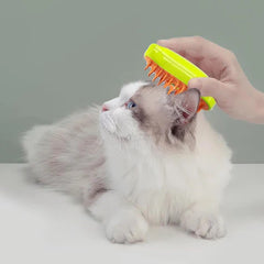 3 in 1 Electric Spray Cat Steamy Hair Brushes for Massage Pet Hair Removal Grooming Comb