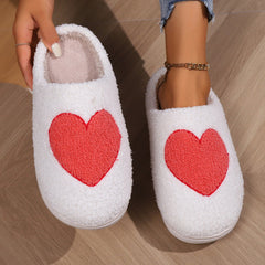 Heart Slippers - Big Love Cotton Warm Slippers