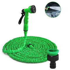 Expandable Garden Hose Magic Pipe - High-Pressure Car Wash & Garden Watering with Spray Gun