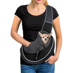 Breathable Portable Outdoor Crossbody Bag For Pet Dogs Cats