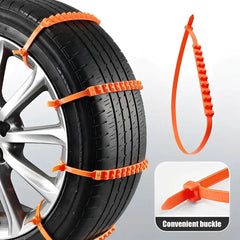 Tire Anti-Skid Snow Strap Cable Ties (5+5 Free)