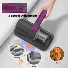 Household Mite Removal Vacuum Cleaner - Wireless Mattress Cordless Handheld Powerful Suction