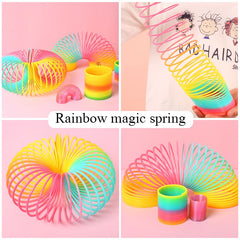 Magic Rainbow Circle Spring Toy