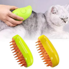 3 in 1 Electric Spray Cat Steamy Hair Brushes for Massage Pet Hair Removal Grooming Comb