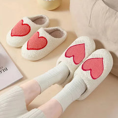 Heart Slippers - Big Love Cotton Warm Slippers