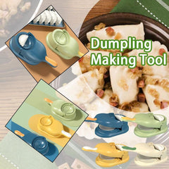 2 in1 Dumpling Skin-Maker Press-Machine Wrappers Mold Dough Handle-Tool