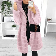 Fluff Coat - Thick winter coat with hood